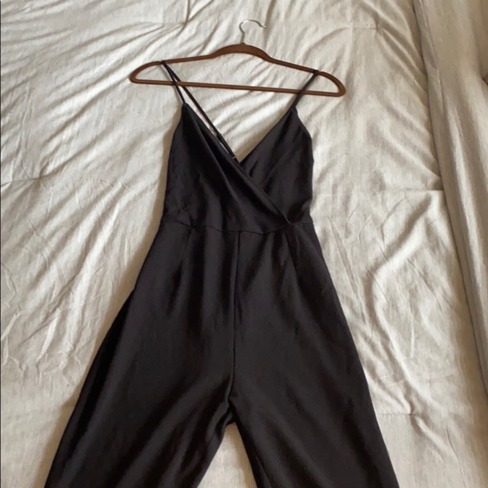 Black full length jumpsuit